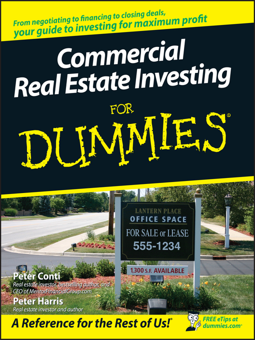 Title details for Commercial Real Estate Investing For Dummies by Peter Conti - Available